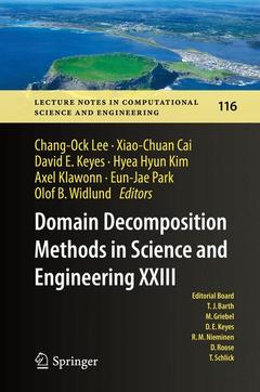 Couverture de l’ouvrage Domain Decomposition Methods in Science and Engineering XXIII