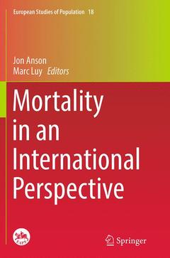 Couverture de l’ouvrage Mortality in an International Perspective