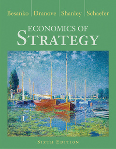 Couverture de l’ouvrage Economics of Strategy 