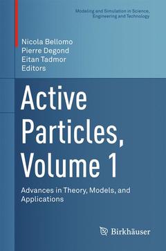 Couverture de l’ouvrage Active Particles, Volume 1 