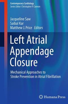 Couverture de l’ouvrage Left Atrial Appendage Closure