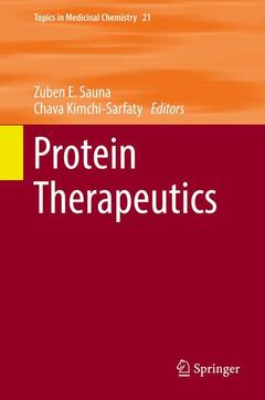 Couverture de l’ouvrage Protein Therapeutics
