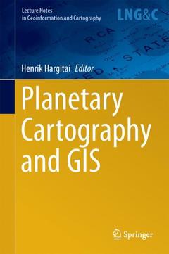 Cover of the book Planetary Cartography and GIS