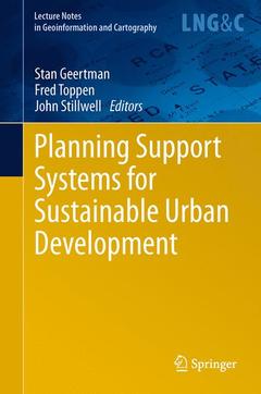 Couverture de l’ouvrage Planning Support Systems for Sustainable Urban Development