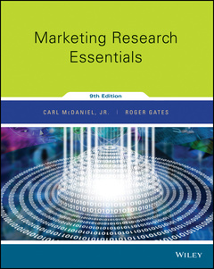 Couverture de l’ouvrage Marketing Research Essentials 