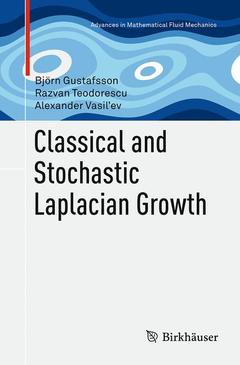 Couverture de l’ouvrage Classical and Stochastic Laplacian Growth
