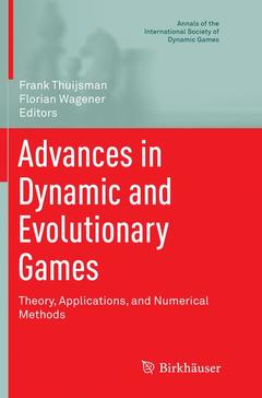 Cover of the book Advances in Dynamic and Evolutionary Games