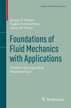 Couverture de l’ouvrage Foundations of Fluid Mechanics with Applications