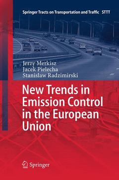 Couverture de l’ouvrage New Trends in Emission Control in the European Union