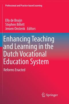 Couverture de l’ouvrage Enhancing Teaching and Learning in the Dutch Vocational Education System