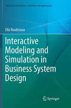 Couverture de l’ouvrage Interactive Modeling and Simulation in Business System Design