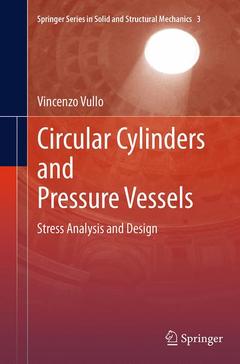 Couverture de l’ouvrage Circular Cylinders and Pressure Vessels