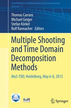 Couverture de l’ouvrage Multiple Shooting and Time Domain Decomposition Methods