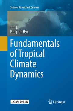 Couverture de l’ouvrage Fundamentals of Tropical Climate Dynamics