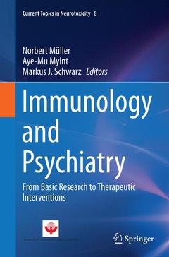 Couverture de l’ouvrage Immunology and Psychiatry