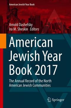 Couverture de l’ouvrage American Jewish Year Book 2017