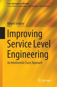 Couverture de l’ouvrage Improving Service Level Engineering
