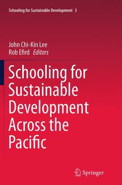 Couverture de l’ouvrage Schooling for Sustainable Development Across the Pacific