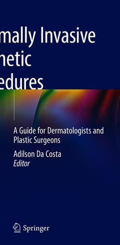 Cover of the book Minimally Invasive Aesthetic Procedures 