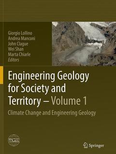 Couverture de l’ouvrage Engineering Geology for Society and Territory - Volume 1
