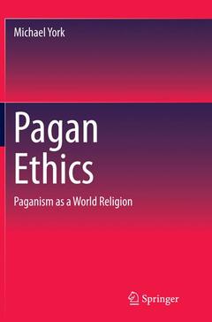 Couverture de l’ouvrage Pagan Ethics