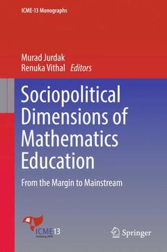 Couverture de l’ouvrage Sociopolitical Dimensions of Mathematics Education