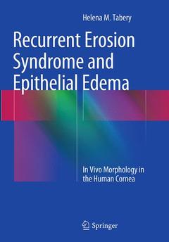 Cover of the book Recurrent Erosion Syndrome and Epithelial Edema