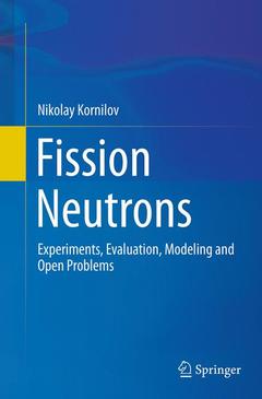 Couverture de l’ouvrage Fission Neutrons