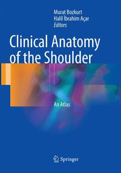 Couverture de l’ouvrage Clinical Anatomy of the Shoulder