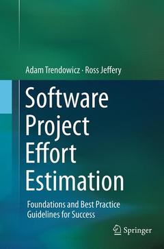 Cover of the book Software Project Effort Estimation