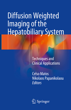 Couverture de l’ouvrage Diffusion Weighted Imaging of the Hepatobiliary System