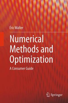 Couverture de l’ouvrage Numerical Methods and Optimization