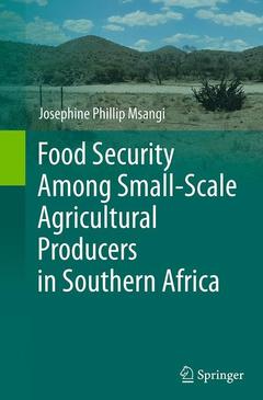 Couverture de l’ouvrage Food Security Among Small-Scale Agricultural Producers in Southern Africa