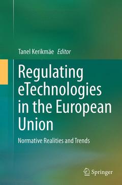Cover of the book Regulating eTechnologies in the European Union