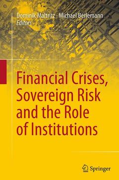 Couverture de l’ouvrage Financial Crises, Sovereign Risk and the Role of Institutions