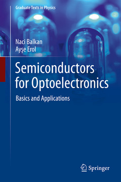 Couverture de l’ouvrage Semiconductors for Optoelectronics