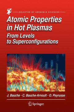 Couverture de l’ouvrage Atomic Properties in Hot Plasmas