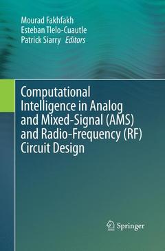 Couverture de l’ouvrage Computational Intelligence in Analog and Mixed-Signal (AMS) and Radio-Frequency (RF) Circuit Design