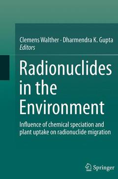 Couverture de l’ouvrage Radionuclides in the Environment