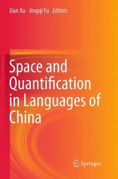 Cover of the book Space and Quantification in Languages of China