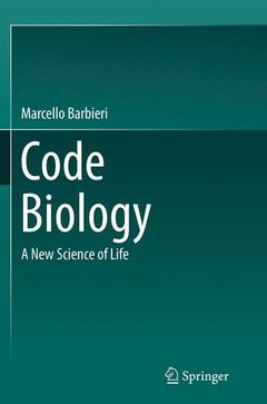 Cover of the book Code Biology