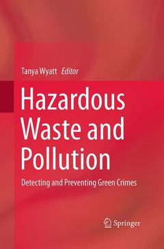 Couverture de l’ouvrage Hazardous Waste and Pollution