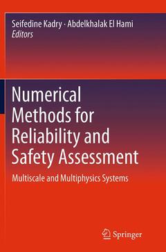 Couverture de l’ouvrage Numerical Methods for Reliability and Safety Assessment