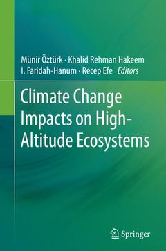 Couverture de l’ouvrage Climate Change Impacts on High-Altitude Ecosystems