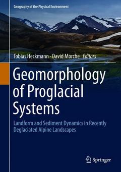 Couverture de l’ouvrage Geomorphology of Proglacial Systems