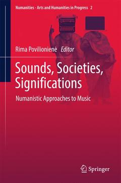 Couverture de l’ouvrage Sounds, Societies, Significations