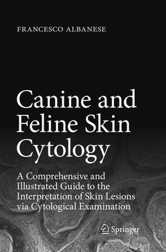 Couverture de l’ouvrage Canine and Feline Skin Cytology