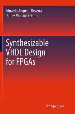 Couverture de l’ouvrage Synthesizable VHDL Design for FPGAs