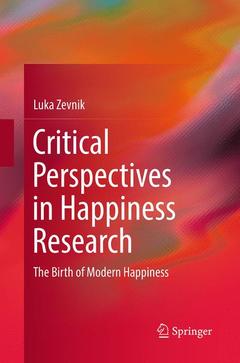 Cover of the book Critical Perspectives in Happiness Research