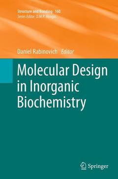 Couverture de l’ouvrage Molecular Design in Inorganic Biochemistry